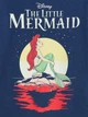 Детская пижама Disney Little Mermaid GAP футболка и шорты 1159858506 (Синий 3) на рост 100 см - изображение 3