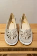 Туфлі DJUS SHOES натуральна шкіра та замша 38 розмір (24,8 см.) 345.252 Срібло - изображение 5