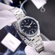 Женские классические часы Casio LTP-V005D-1A серебристые с чёрным циферблатом - изображение 2