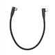 Кабель переходник угловой USB Type-C M/M Fast Charge PD66W 3A Black, 25 см (48885) - изображение 5