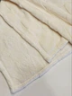 Плед флісовий полуторний Flannel Blanket 150*200 Молочний - зображення 5