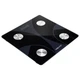 Фитнес-весы Sokany SK-19029B Black смарт с Bluetooth и закаленным стеклом (107-80-SK-19029B) - изображение 2
