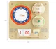 Tablica edukacyjna Masterkidz Flex do nauki odczytywania zegara ME09609 (6955920009609) - obraz 2