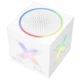 Колонка Borofone BR101 Rubik Cube LED (5 сторон подсветки), Bluetooth 5.4, аккумулятор 1200mAh White - изображение 3