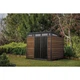 Садовий будиночок Keter PENT 7X7 SHED HOR-WALNT-STD walnut 259814 - зображення 4