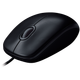 Миша Logitech B100 Optical Mouse Чорний (910-003357) - изображение 2