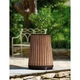 Горщик для квітів Keter Deco Conic Planter Tall Venetian Brown 261036 - изображение 2