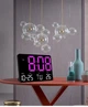 Часы Deepfox GH-0717 LED цифровые электронные настенные/настольные Будильник Дата Температура 25х17см оранжевый - изображение 14