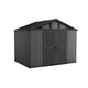 Садовий пластиковий будиночок Keter Stronghold Shed 10x8 Grey 260742 - изображение 2