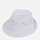 Панама женская VILSS Амара LU-074-02 57-59 Белая (ROZ6501086944) - изображение 3