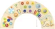 Манипуляционная доска Viga Wall Arch Montessori 44765 (6971608447655) - изображение 1