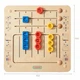 Доска-пазл Masterkidz Montessori с сортировкой алмазов ME25067 (6955920025067) - изображение 2