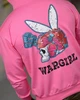 Худі мілітарі Faxis Wargirl Pink двонитка з капюшоном і принтом DTF, кишеня кенгуру XXXL - зображення 6