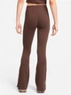 Спортивные штаны женские Nike W Nsw Nk Chll Knt Mrib Mr Flr FQ2113-237 L Коричневые (0196974908043) - изображение 2