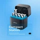 Зарядное Устройство с Аккумуляторными Батарейками Proove Compact Station 8pcs (4xAAA + 4xAA) black - изображение 3