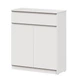 Тумба для взуття MebelStar Нео 80x35x95 см Бетон (MBS-1242) - зображення 4