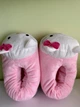 Тапочки Hello kitty рожеві плюшеві мʼякі пухнасті 37.5 розмір - зображення 2