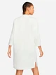 Платье-футболка миди женское Nike Style Fleece 3Q Dress DV5248-133 M Sail/Black (196149361321) - изображение 2