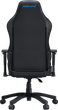 Кресло геймерское игровое Anda Seat Luna Color Size L до 100 кг Black/Blue PVC (AD18-48-BS-PV) - изображение 3