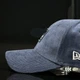 Синя вельветова кепка New Era LA Dodgers Cord Patch 60580724 - зображення 6
