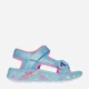 Детские спортивные сандалии для девочки Skechers 303108L BLMT 32 Синие (198739083705) - изображение 1