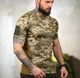 Тактична чоловіча футболка потовідвідна coolmax військова military піксель розмір L - зображення 1