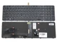 Клавіатура з підсвіткою для HP EliteBook 850 G3, 850 G4, 755 G3, 755 G4, Zbook 15u G3, Zbook 15u G4 — RU розкладка, чорна, з сірою рамкою - зображення 1