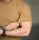 Тактическая мужская футболка военная military койот размер 3XL - изображение 4