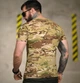 Тактична чоловіча футболка військова military мультикам розмір XL - зображення 2