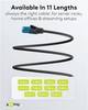 Патч-корд Goobay RJ45 UTP6a 0.25m patch Ultra Flexi PoE+ LS0H-TPE чорний(75.07.9174) - зображення 5