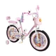 Детский велосипед 20" CORSO EMILY 2-х колесный для девочки 6-9 лет 120-145 см с ручными и ножным тормозами и дополнительными колесами корзина звонок багажник для детей розовый - изображение 7