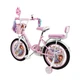 Детский велосипед 20" CORSO EMILY 2-х колесный для девочки 6-9 лет 120-145 см с ручными и ножным тормозами и дополнительными колесами корзина звонок багажник для детей розовый - изображение 9