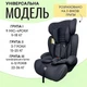 Автокресло детское универсальное с бустером группа 1/2/3 для детей 9-36 кг от 9 месяцев до 12 лет трёхточечный ремень безопасности чорный - изображение 2