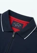 Поло чоловіче Paul & Shark Zipper Polo PSL-16012DB 2XL - зображення 6