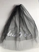 Фата для дівич-вечора Bride to be на шпильці коротка Honey Fashion Accessories One Size чорний (17-14) - изображение 2