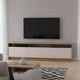 Тумба ТВ Doros U3 Дуб Артизан/Кашемир ДСП 180х33х43 (DRS-011901) - изображение 3