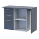 Офисный стол Doros T8 Белый/Графит 100х83х75 (DRS-011891) - изображение 12