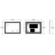 Зеркало Zerix Alive MR06-80x60-REVERSE с LED Touch, Anti-fog, димером, регулятором яркости (ZX6062) - изображение 6