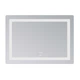 Дзеркало Lidz Kubis (KU2) 1200х800 з LED-підсвічуванням Touch, з антизапотіванням, з димером, рег. яскравості LDKUB120080049007 - зображення 3