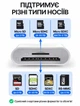 Кардрідер 2в1 для iPhone SD / TF Card Reader адаптер для iPad перехідник SD TF Білий - изображение 2