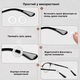 Силиконовые противоскользящие кольца для очков Белые - изображение 4
