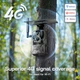 Фотопастка з сонячною панеллю Wolfang WT04 / 2К / 4G / Зелена Б/В - зображення 5