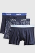 Трусы боксеры, 3 штуки Levi's 50(L) Синий микс (140910) - изображение 1