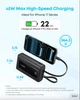 Павербанк Anker Zolo A110M 20000mAh 45W Fast Charge PD с двумя встроенными кабелями USB-C, дисплей, быстрая зарядка Белый - изображение 5