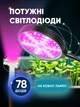 Светодиодная фитолампа для растений с 4 круглыми головками, пультом регулировки яркости и таймером - изображение 4
