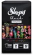 Щоденні гігієнічні прокладки для темної білизни Sleepy black Premium Plus Pantyliner 32 шт 2 краплі - изображение 1