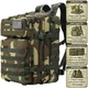 Тактический рюкзак BD Classic. 44л; Камуфляж Woodland. Туристический военный походный рюкзак BD-2266 - изображение 1