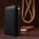Кошелек женский из зернистой экокожи KIVI 19045 Черный - изображение 8
