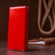 Кошелек женский из гладкой экокожи KIVI 19075 Красный - изображение 7