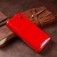 Кошелек женский из гладкой экокожи KIVI 19075 Красный - изображение 8